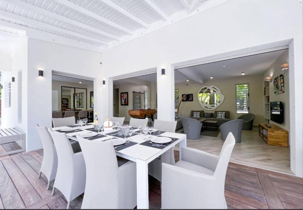 Villa Manzana : Neuve 4Ch 4Sdb 2 Piscines - Luxe Saint-Francois  Exteriör bild